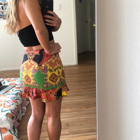 Farm Rio pattern skirt - Picture 3 of 4